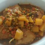 Hamburguesas veganas de arroz yamaní al curry