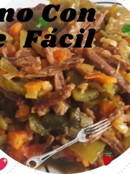 Como hacer pepino guisado con carne desmechada - Recetas de cocina fácil y rápido