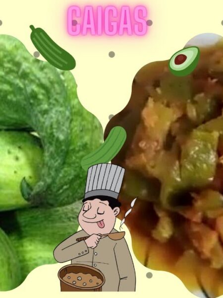Pepinos guisados ( caigas ) Recetas de Cocina Fácil y Rápido