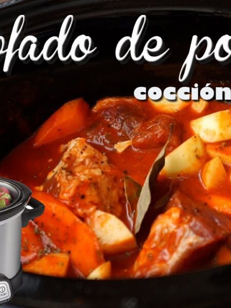 Estofado de pollo en OLLA de cocción LENTA o estufa / Pollo en olla de cocción lenta #TODOALAOLLA