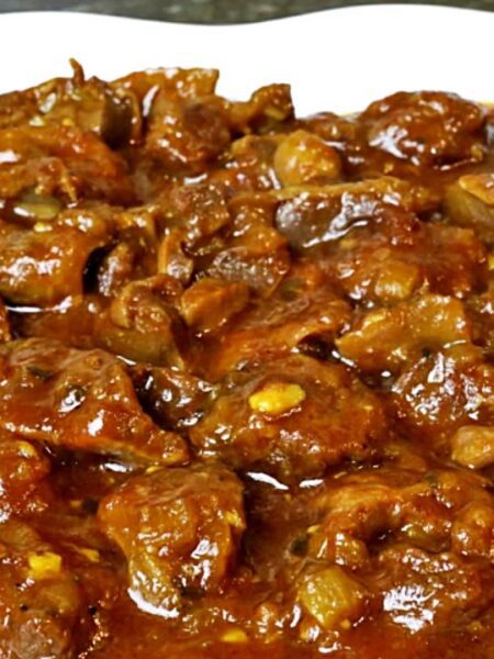 Mollejas de pollo en salsa