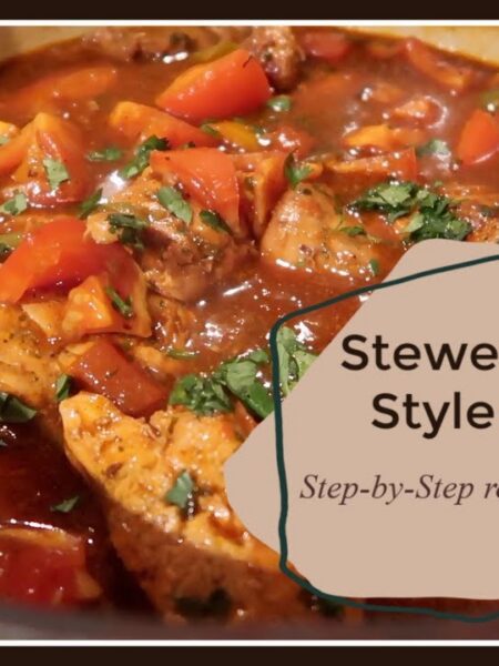 Stewed Spanish Chicken⎮Pollo Guisado ⎮ Step-by-Step Recipe⎮★★★★★