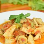 Pastel de papas y hongos