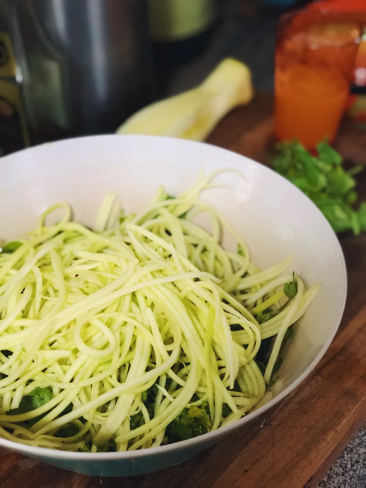 Aderezo vivo de zucchini 27 Aderezo vivo de zucchini