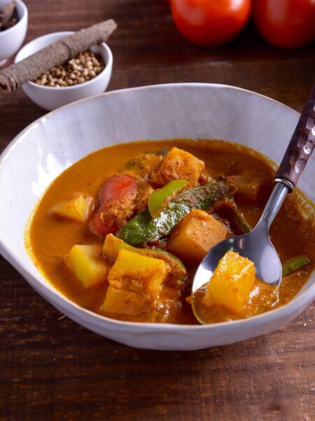 Como preparar un exquisito Curry de Verduras