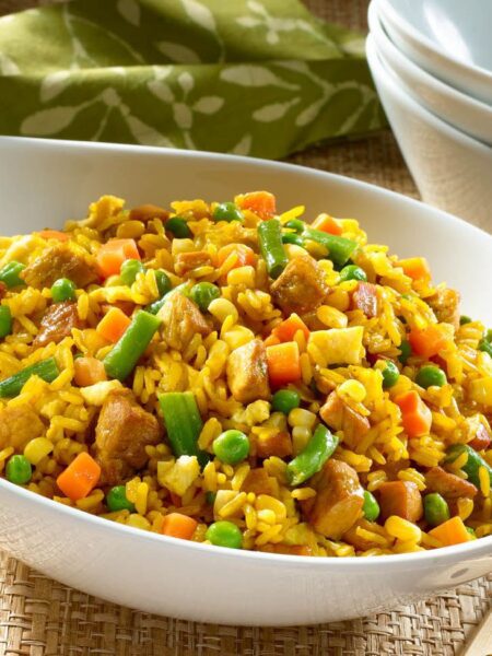 Guisados de carne: como preparar Guisantes con carne y arroz: