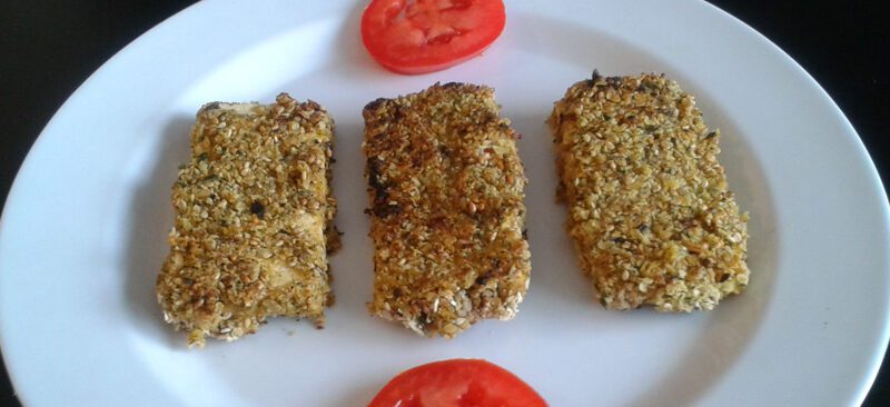 Milanesas veganas de Tofu