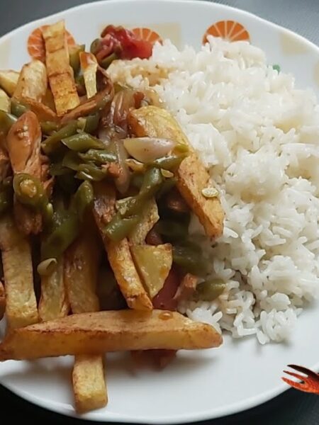 ¿Cómo preparar Vainita Saltada? | Receta Peruana | Con Pollo