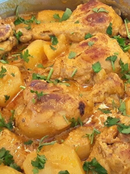 Como Hacer Pollo al Curry con Papas y Crema de Leche. Mis Recetas Deliciosas #polloalcurry #pollo