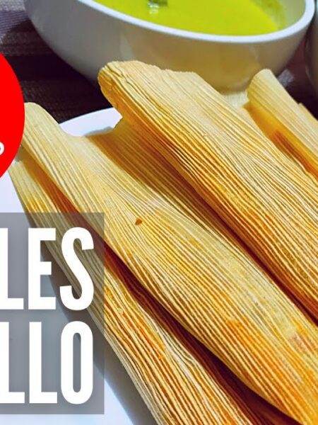 ► COMO Hacer TAMALES DE POLLO en Salsa Verde con VERDURAS