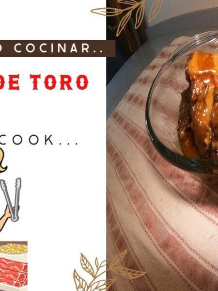 DELICIOSO guiso de RABO DE TORO