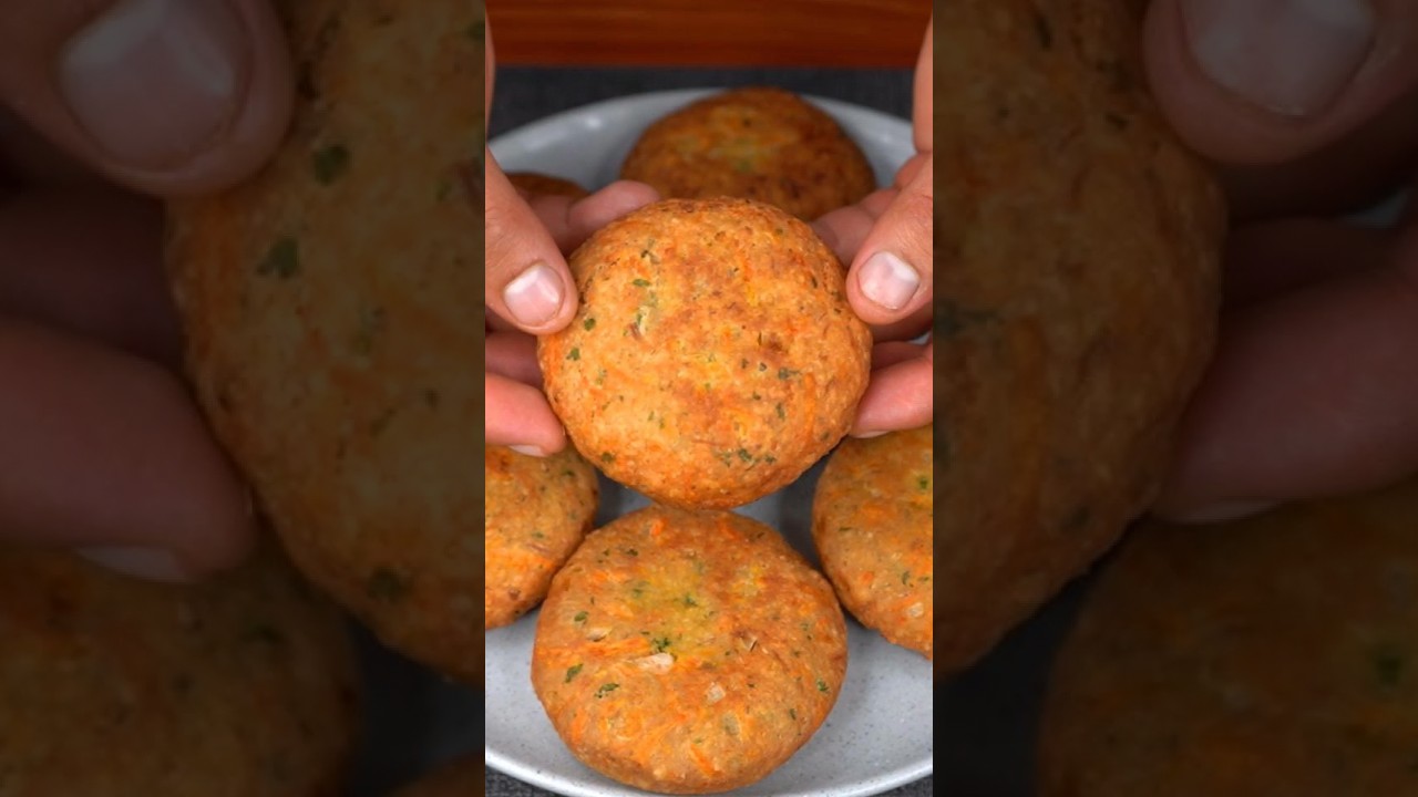 ¡No creerás esta receta! Tortitas deliciosas con pocos ingredientes#shorts #viral
