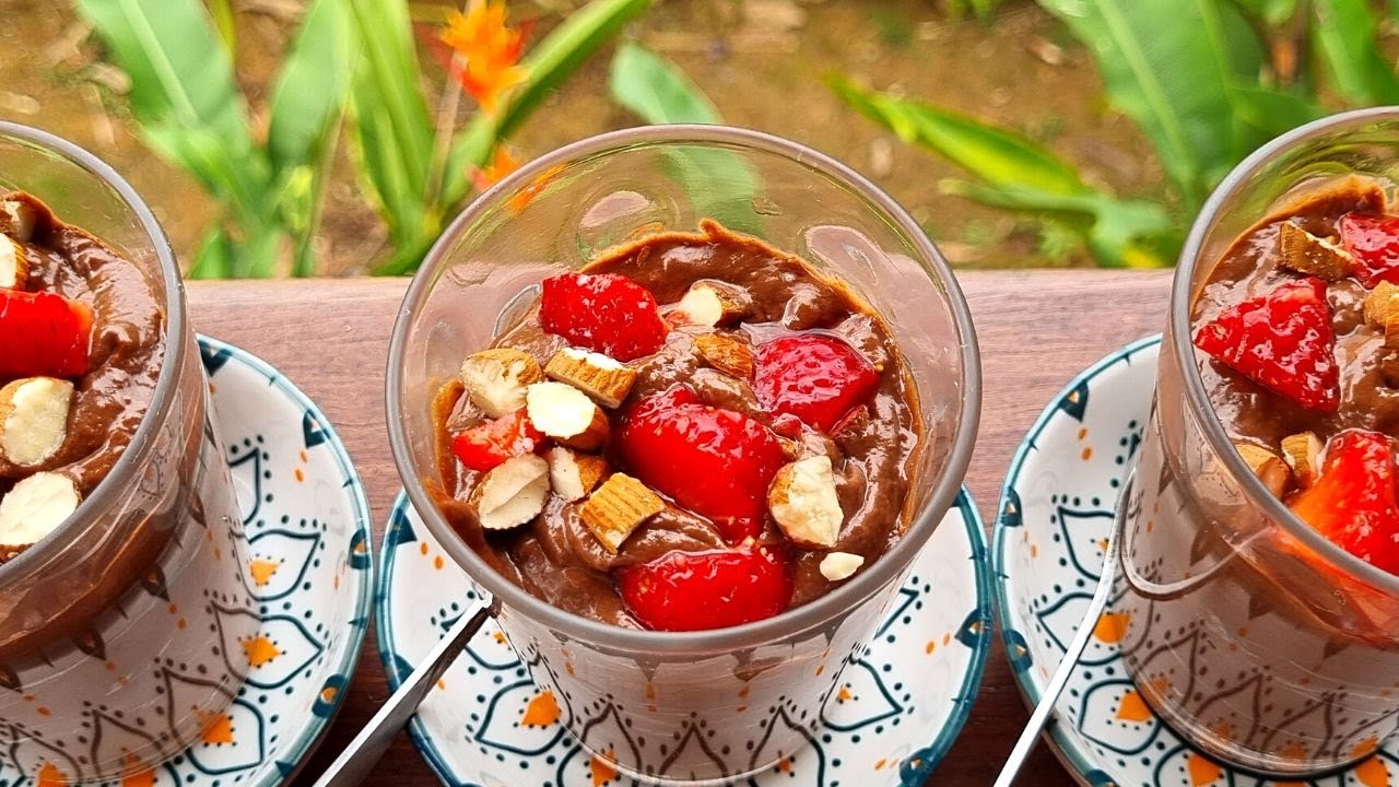 POSTRE Sin AZÚCAR de CHOCOLATE con AGUACATE Sin GLUTEN Sin HORNO Vegano y SALUDABLE Recetas de Gri