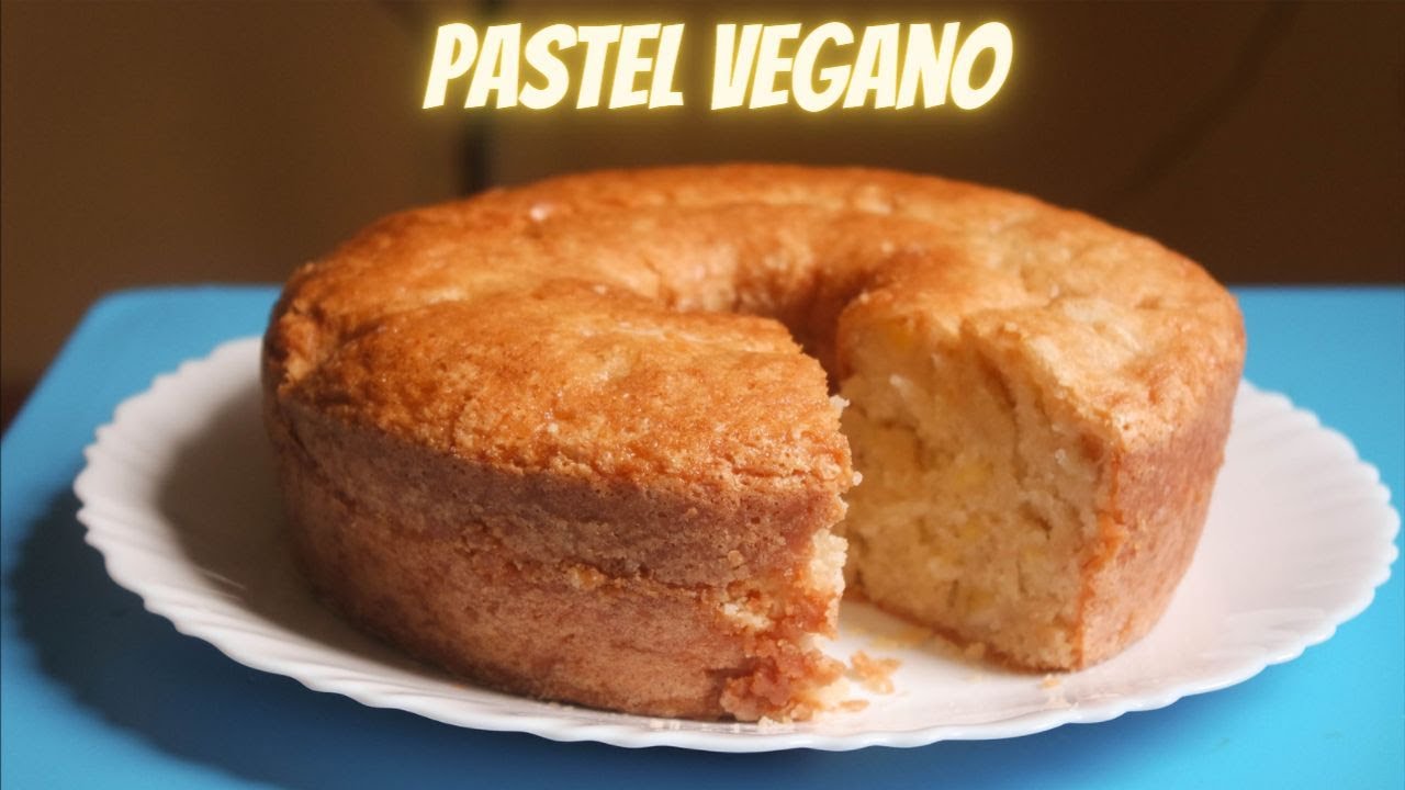 Cómo hacer un delicioso pastel vegano - Pastel de plátano vegano muy simple