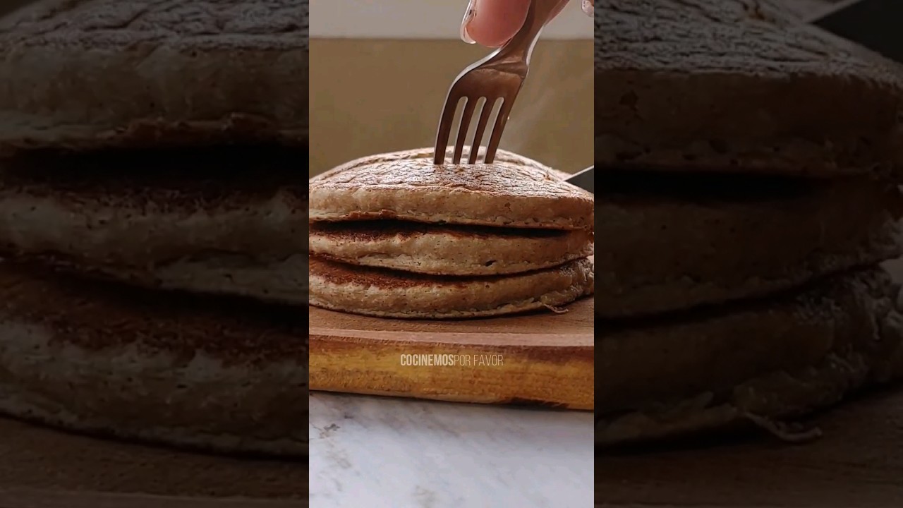 ¡No más pancakes de avena secos y aburridos! Así quedan siempre esponjosos