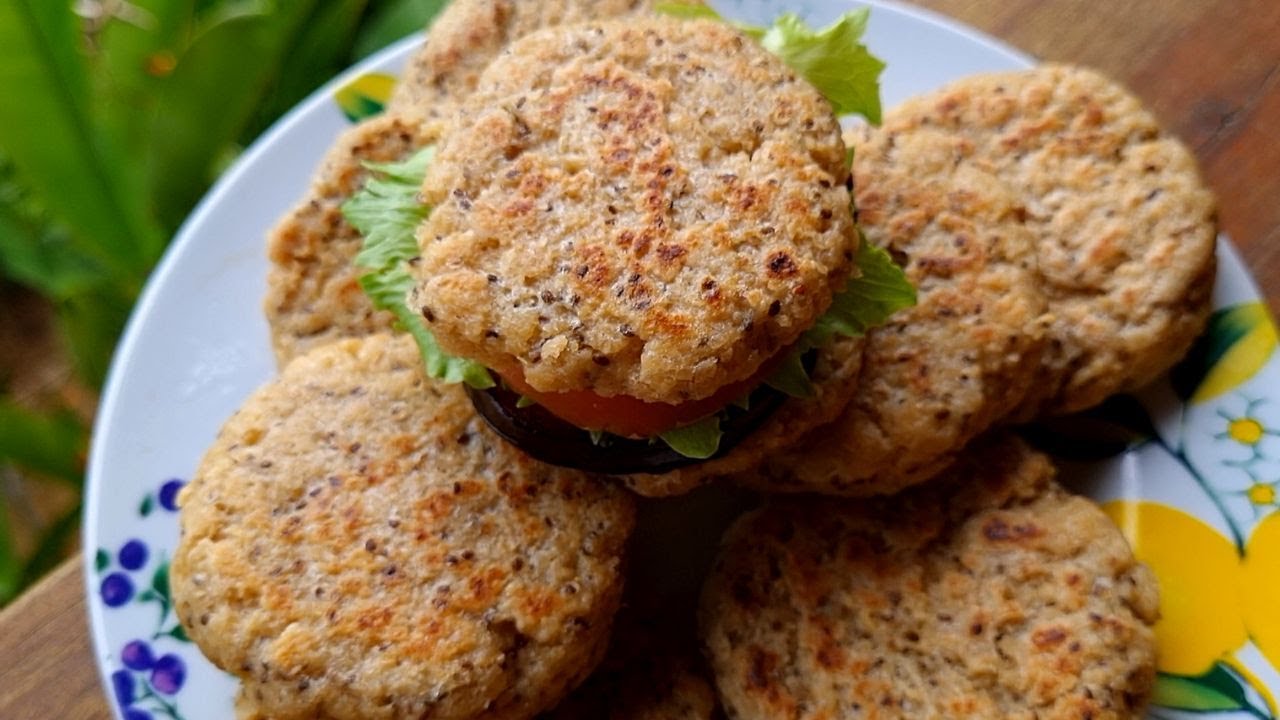 PAN DE AVENA Y CHIA SIN HORNO SALUDABLE SIN LEVADURA SIN ACEITE SIN LACTOSA VEGANO recetas de Gri