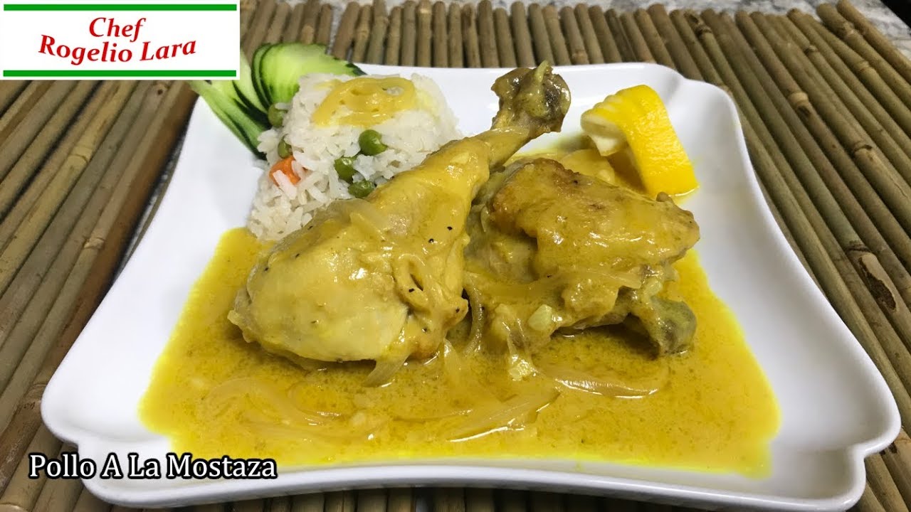 Cómo Hacer Pollo A La Mostaza, Receta Deliciosa!