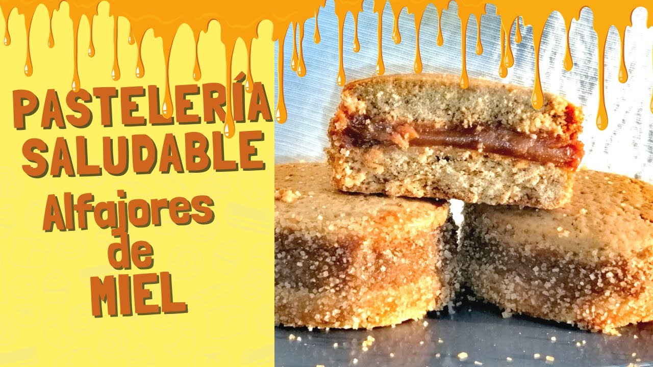 ALFAJORES DE MIEL con DULCE de LECHE