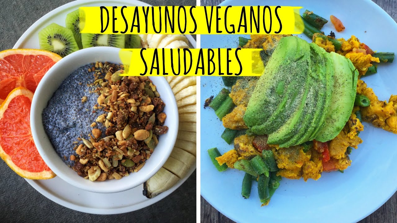 GRANOLA HECHA EN CASA + 4 DESAYUNOS VEGANOS SALUDABLES!!