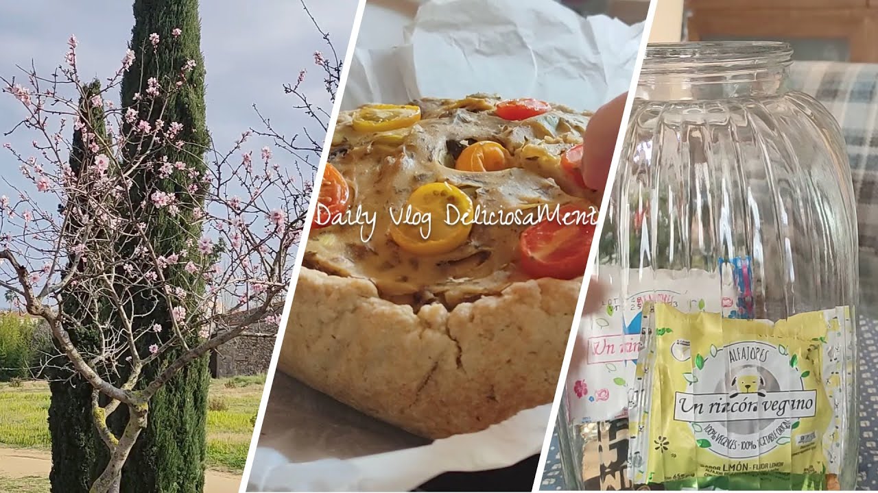 Sub) Daily Vlog. Alfajores veganos & Quiche & Castell de Palafolls