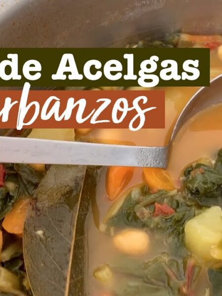 Potaje de Garbanzos con Acelgas - Receta Fácil