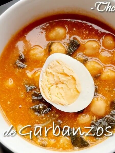 POTAJE de GARBANZOS con THERMOMIX. Cocina fácil y sencilla