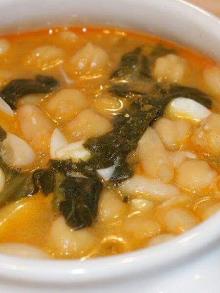 Potaje de Garbanzos, Judías y Bacalao