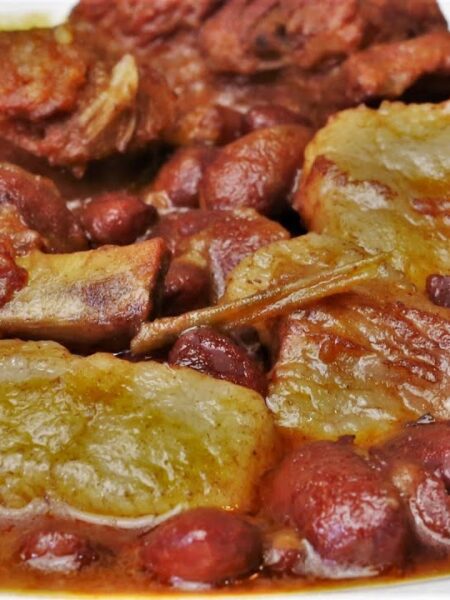 Potaje de alubias rojas