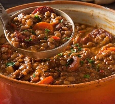 Recetas de guisados: como preparar Delicioso guiso de lentejas: Una explosión de sabores para el paladar