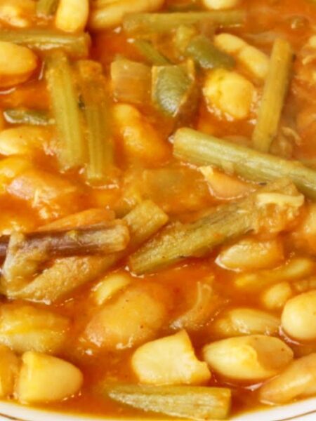 Potaje de tagarninas - Potaje tradicional andaluz con verduras