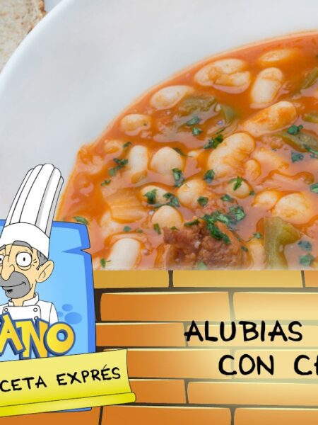 Receta de Alubias blancas con chorizo por Karlos Arguiñano
