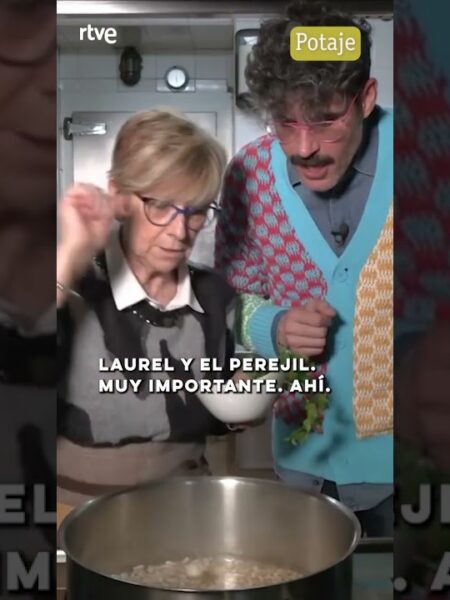 Receta tradicional de potaje #ahoraonunca #RTVECocina #shortsrtve