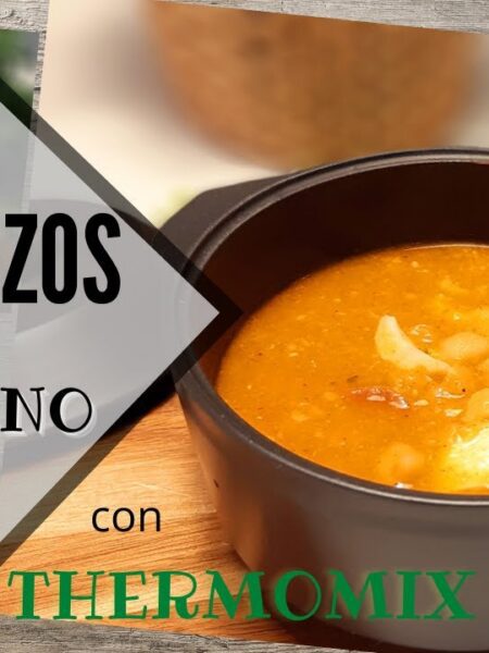 POTAJE de GARBANZOS con Patatas y Chorizo en THERMOMIX