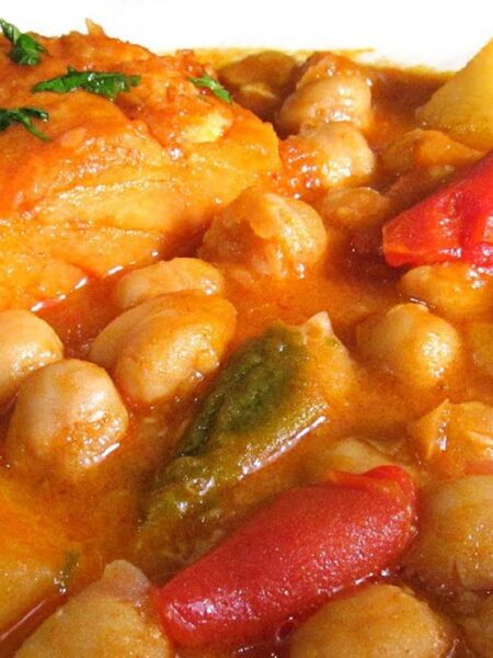 Garbanzos con Bacalao