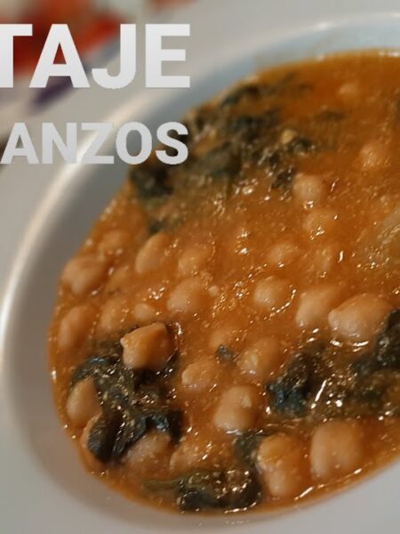 POTAJE de GARBANZOS/THERMOMIX con ThermoMaquinita