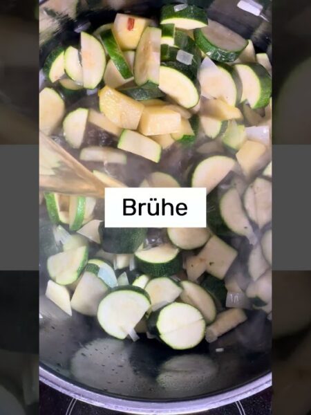 Zucchini Suppe | Die Frau am Grill