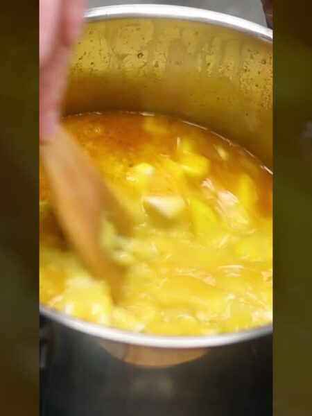 Leckere Spinat-Kartoffel-Suppe mit Kichererbsen und Kokosmilch, Rezept vegan #shorts