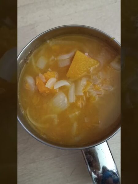 The easiest pumpkin soup ever/#shortsvideo