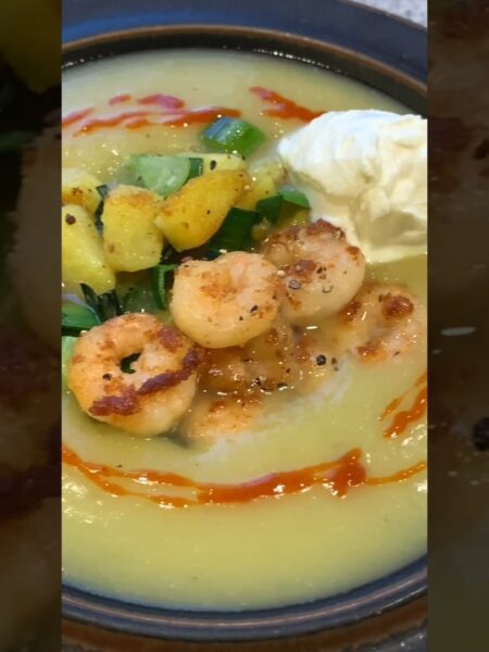 #potato #prowns #soup #wine #kohlrabi #shorts # #asmr #video #food #delicious #music#leckeresrezept