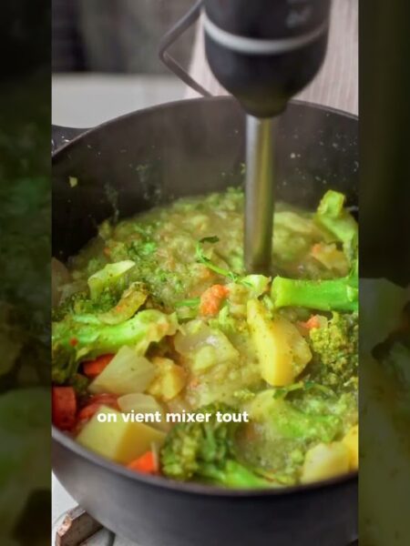 Velouté de Brocoli "Fomager" | Recette vegan | dîner rapide