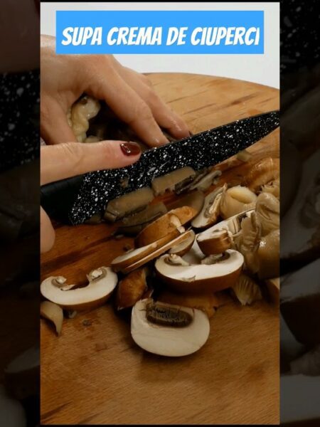 Supă cremă de ciuperci cu legume #supe #mancare #delicios #legume