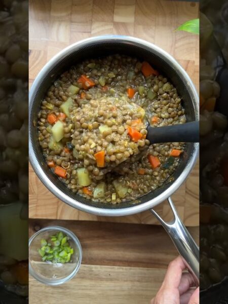 Receta de Lentejas de mi menú 10