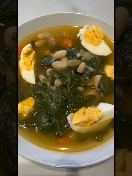 POTAJE RÁPIDO DE ALUBIAS CON ACELGAS