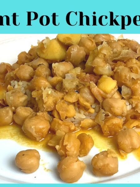 Instant Pot Garbanzo Beans | Potaje De Garbanzos Con Chorizo