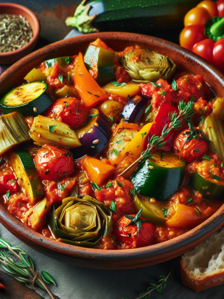 Estofado de Verduras a la Mediterránea