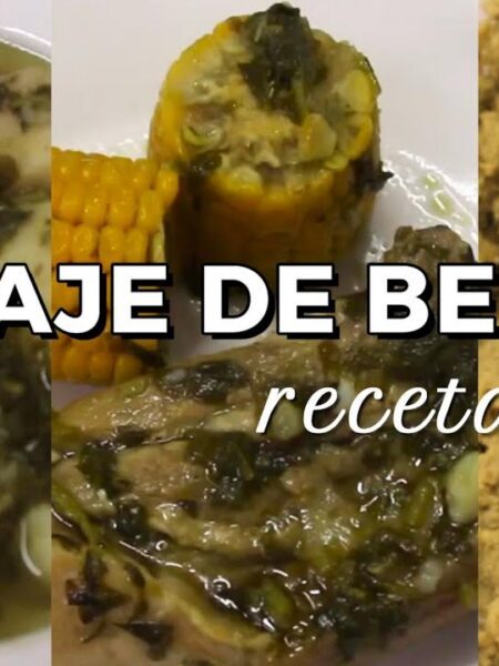 Recetas de potajes: Receta sencilla y auténtica de potaje de berros canario con gofio escaldado.