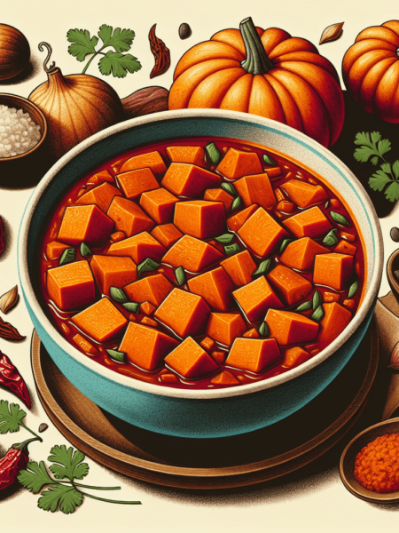 Calabaza al chipotle: un guiso picante y reconfortante