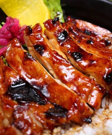 Pollo en salsa de tamarindo y chipotle