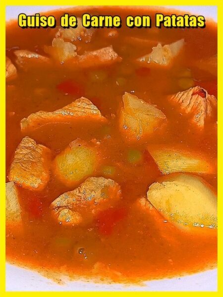 Guisados de Carne: Estofado de Ternera con Patatas y Verduras