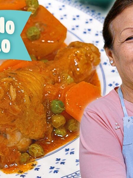 Guisados de Carne: Preparación del delicioso estofado de POLLO por Irene Gamboa. ¡Una receta imperdible!